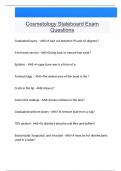 Cosmetology Stateboard Exam Questions And Answers Latest Update