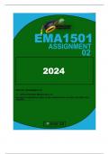 EMA1501 ASSIGNMENT 2 DUE 28 JUNE 1.1.	Define Emergent Mathematics. (4 Emergent mathematics refers to the mathematical concepts and skills that naturally emerge and develop in young children as they engage in hands-on, interactive, and play-based learning 