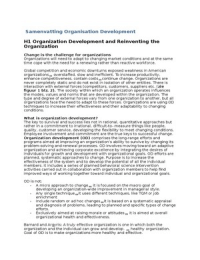 samenvatting Organization Development
