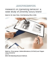 Marketing Research by using Eviews8