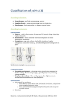 Joint structure and Function - Musculoskeletal System 
