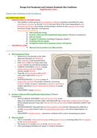 Benign Oral Neoplasms and Common Neoplasm - SUPPLEMENTARY NOTES.