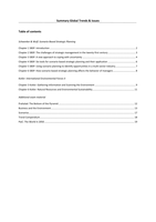Abstract / Summary Global Trends & Issues