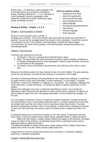 Reading & Writing + BViUA CH1-15 - Exam material block 2
