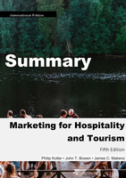 Marketing in Hospitality and Tourism (Philip Kotler)