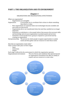 Summary Organisational theory and design