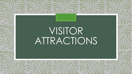 P1, P2, P3, M1 - Visitor Attractions