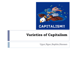 Economic Presentation (Varieties of Capitalism Topic)