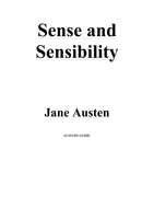 Sense and Sensibility Study Booklet (Chapters 1-31)