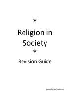 A2 Sociology Religion Revision