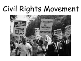 HISTORY AQA A LEVEL American Dream; Myth or Reality? 1945-1980 DETAILED PRESENTATION OF THE WHOLE CIVIL RIGHTS MOVEMENT