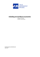 Samenvatting inleiding tot de macro-economie