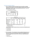 Oefenvragen (formative questions) GZW1026 statistiek week 4
