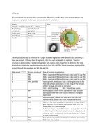 Influenza type A, B & C, Influenza replication and Genetic drift & Shift  