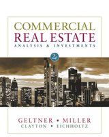 Commercial Real Estate Analysis and Investments, Second Edition