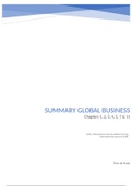 Summary International Business 