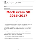 Service operations mock exam 2016