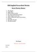 English IEB Poetry (Part 1/2)