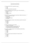 practice questions DSM-V. (99 questions of all disorders   key)