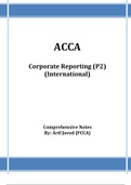 ACCA P2 INT Revision Notes