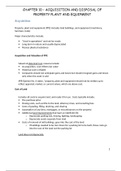 ACCT 3001 Ch. 10 Lecture Notes/Study Guide
