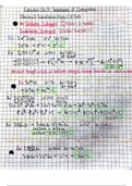 Detailed Notes of all Topics Covered in Sequences, Series, and Multivariable Calculus