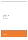 Unit 4 - Assignment 1