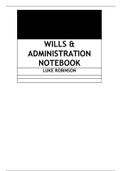 Wills & Administration (Distinction)