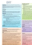 ENT Revision Posters 