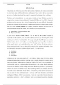 Reflective Essay for Problem Solving Course