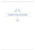 Computer Systems - Distinction Grade