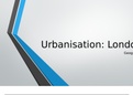 Geography (World Cities) - Urbanisation Case Study