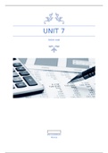 unit 7 management accounting