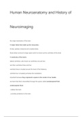 Human Neuroanatomy and History of Neuroimaging, Structural and Functional Nueroimaging