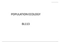  ECOLOGY lecture 2