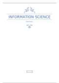Information Science Summary
