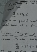 Chapter 1: First Order Differential Equations