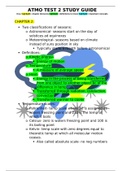 Introduction to Atmospheric Science study guide 2