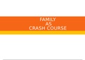 Families and Households Crash Course Unit Study