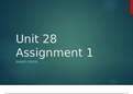 Unit 28 Assignment 1
