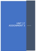 Unit 17 Assignment 3