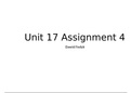Unit 17 Assignment 4