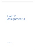 Unit 11 Assignment 3