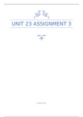 Unit 23 Assignment 3