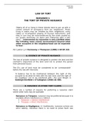 Nuisance Lecture Handout