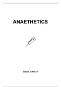 Anaesthetics Notes