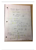 Math class notes