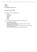 PRS2026 Study unit 1-3 summaries