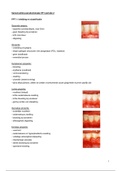 Samenvatting PPT Parodontologie HAN MZK HF1 periode 2
