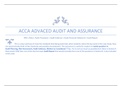 ACCA AAA Key Notes + Answering Skills